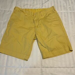 Yellow polo Ralph lauren shorts, 34